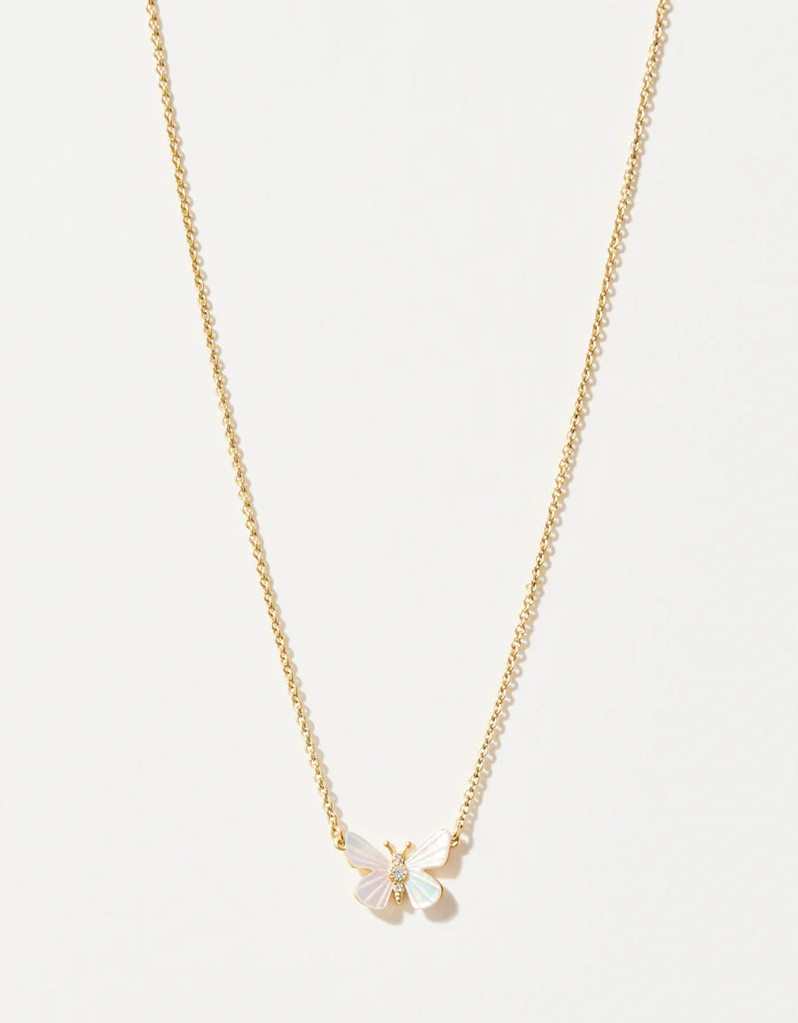 Sea La Vie Necklace-MOP Monarch