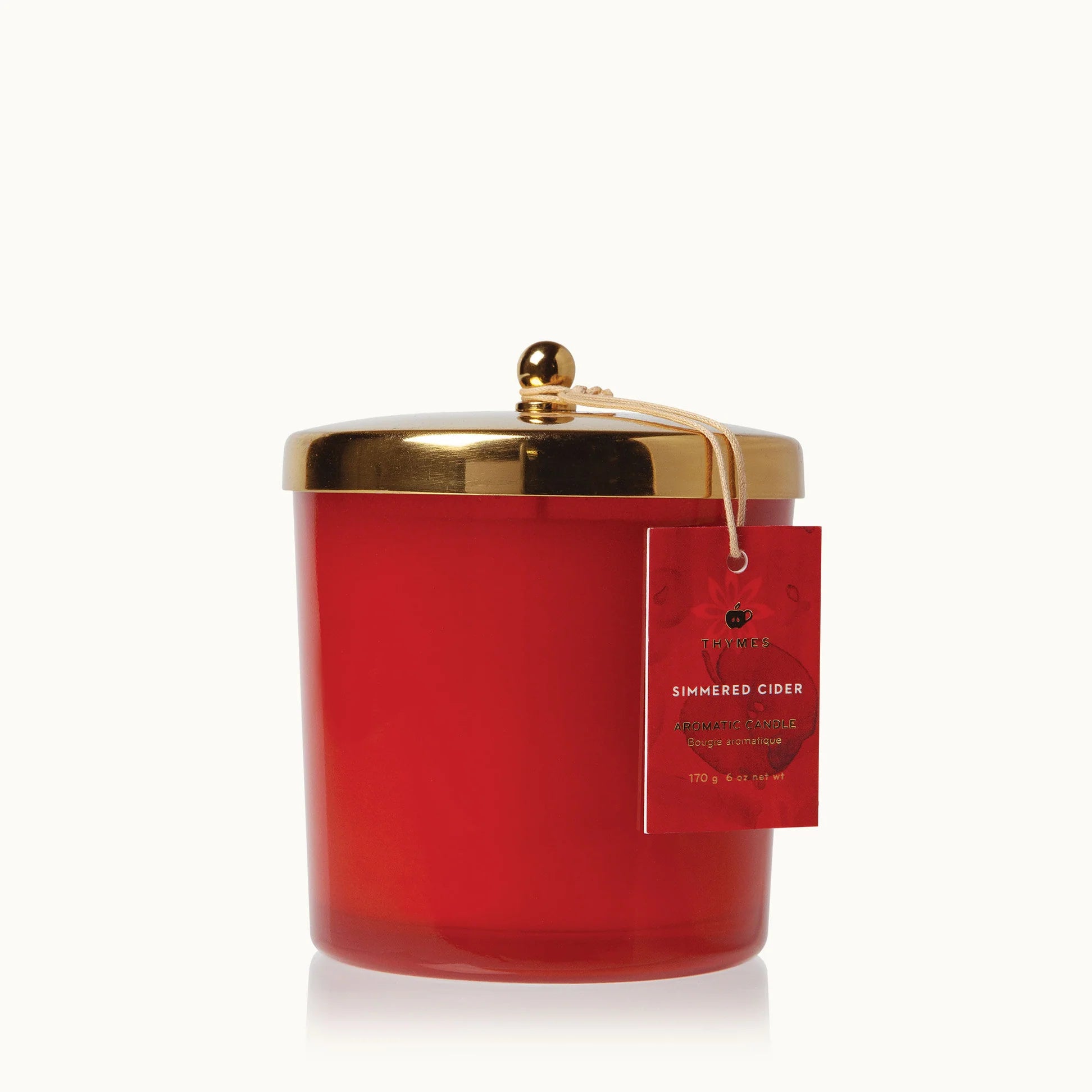 Simmered Cider Candle-13oz Harvest Red