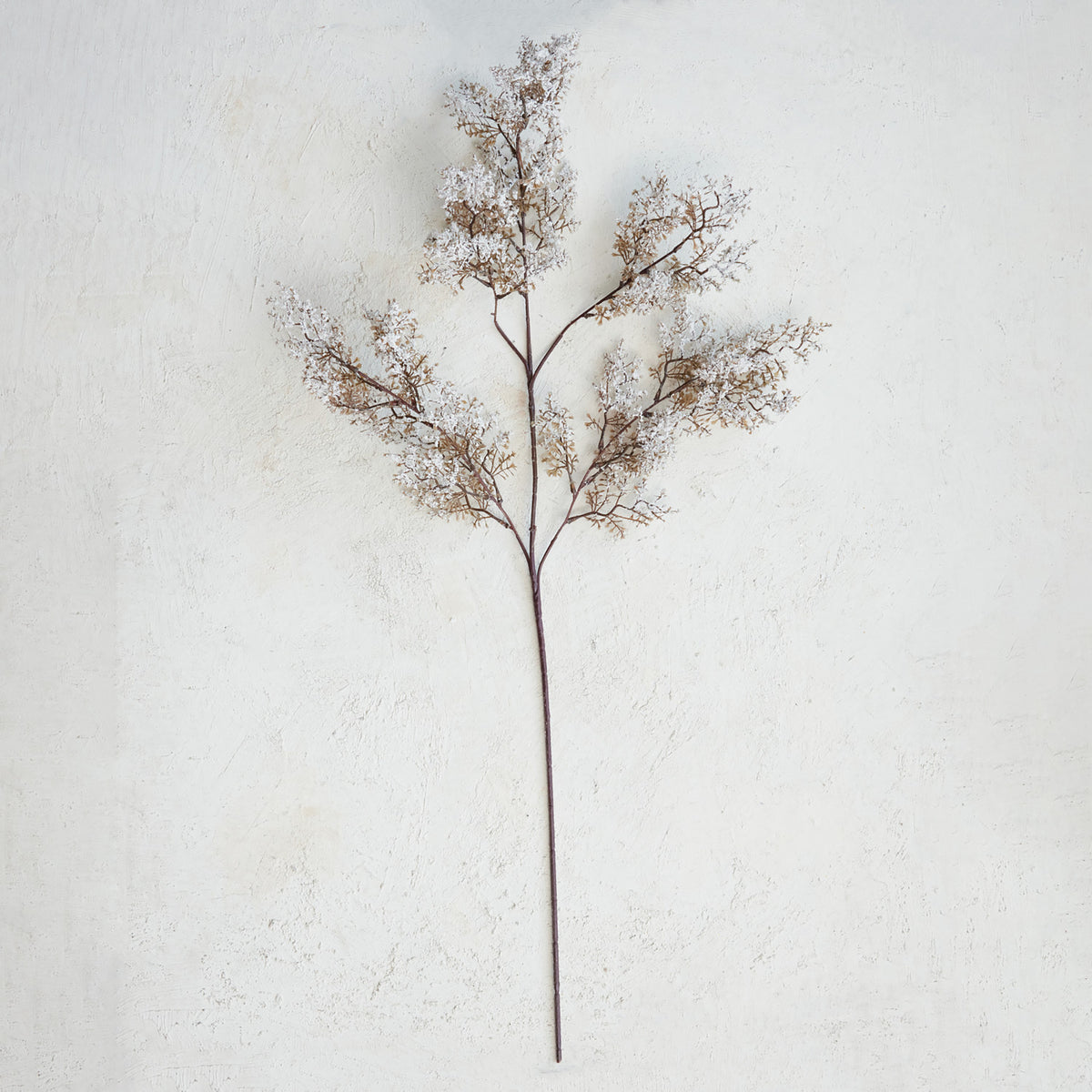 41" Faux Juniper Snow Branch-Brown/White