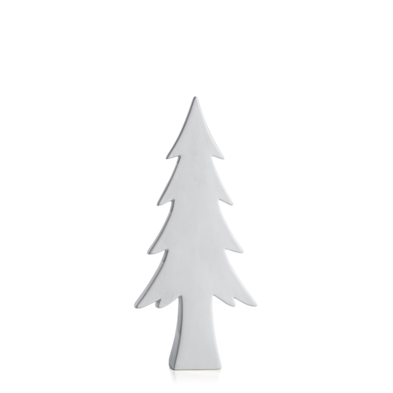 Matte White Classic Decorative Tree (4 Sizes)