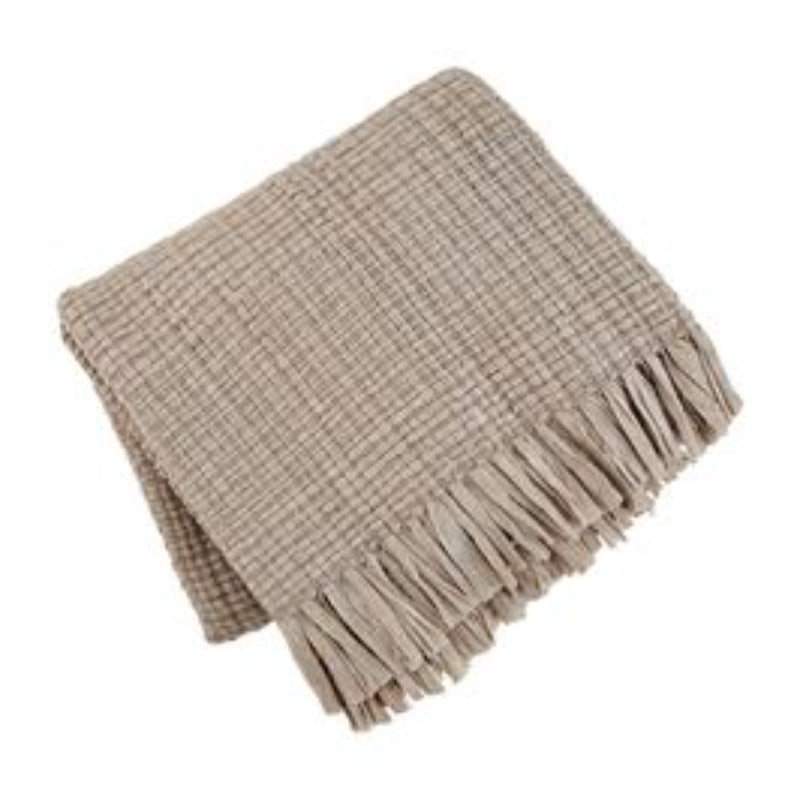 Chunky Woven Fringe Blanket (3 Colors)