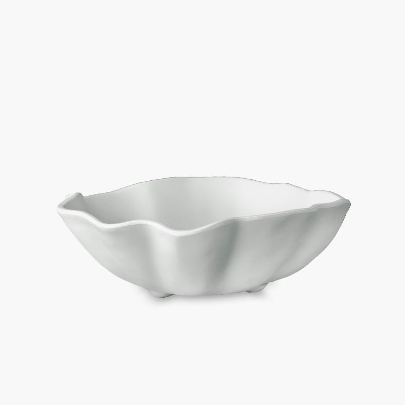 White Melamine Medium Bowl