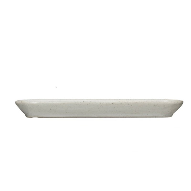 White Stoneware Dish (3 Sizes)