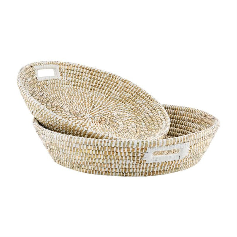 Woven Seagrass Tray (2 Sizes)