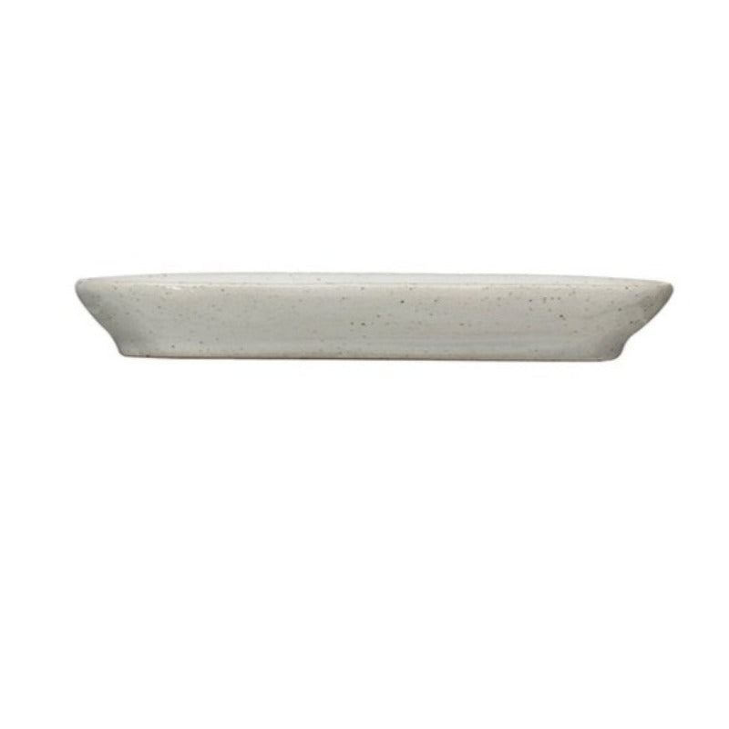 White Stoneware Dish (3 Sizes)