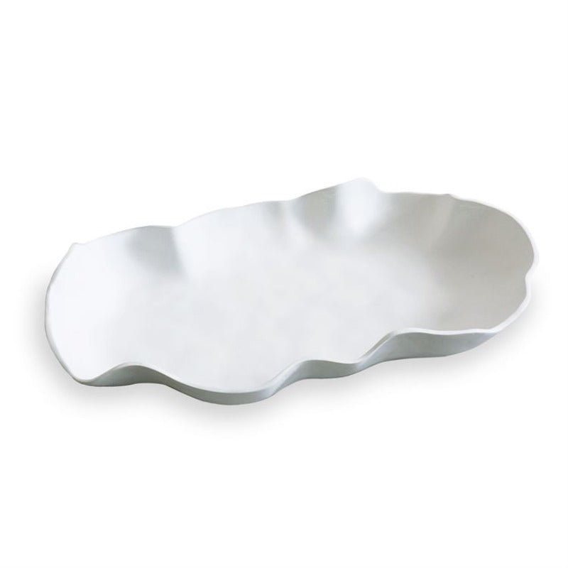 White Melamine Serving Platter