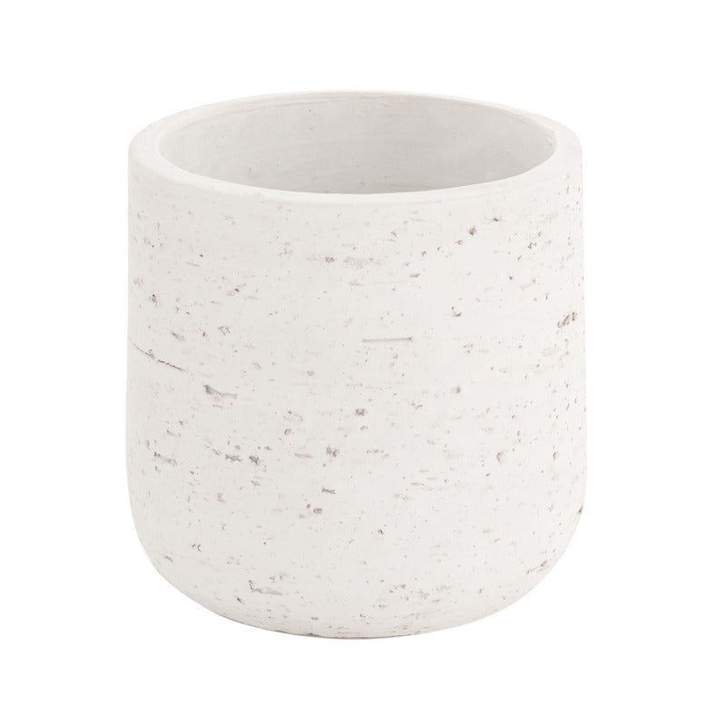 5.25" White Clay Pot