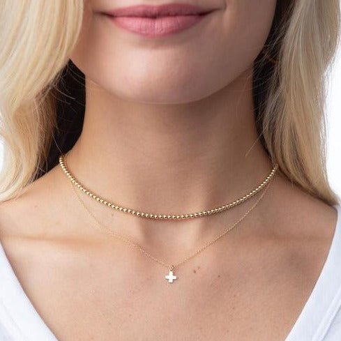 Signature Cross Gold Charm