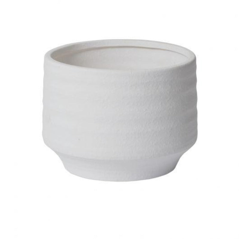 White Tapered Pot (3 Sizes)