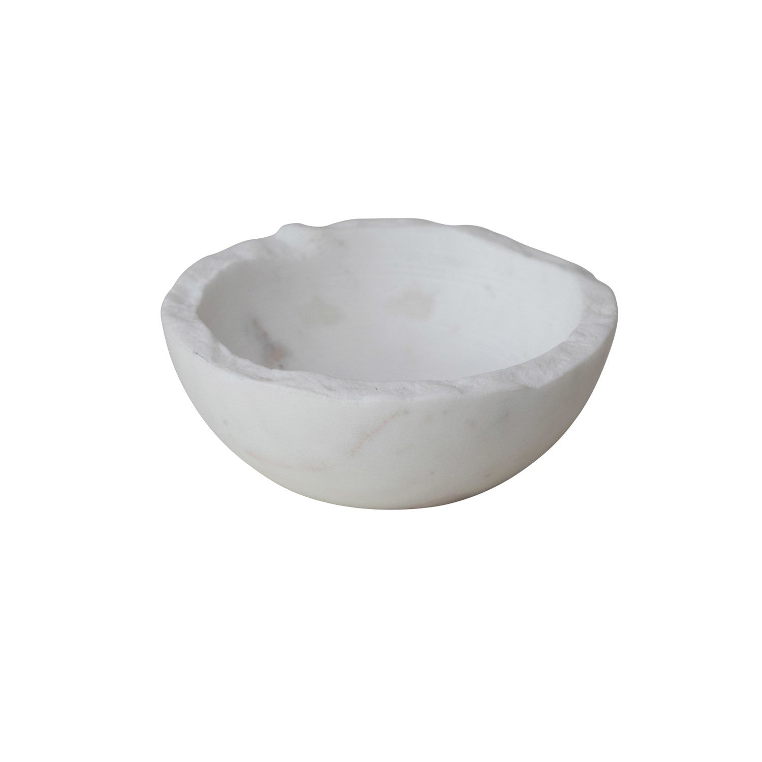 Raw Edge Marble Bowl - 4"