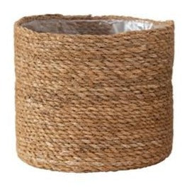 Hand Woven Seagrass Basket with Lining (6 Sizes)