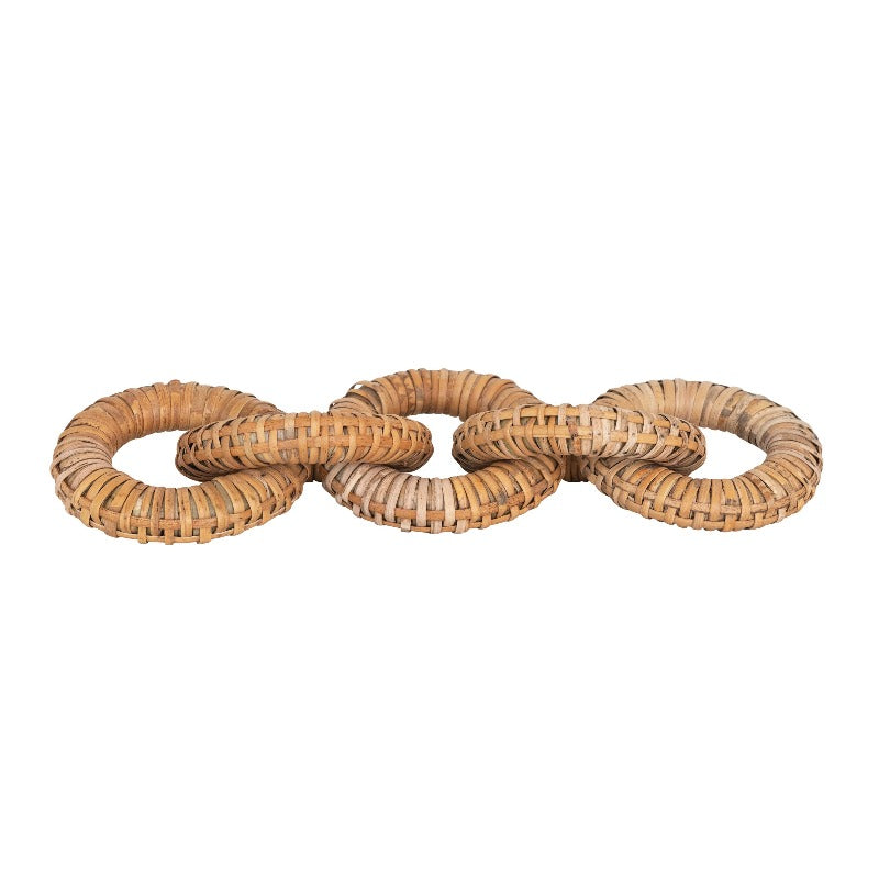 Rattan Wrapped Chain