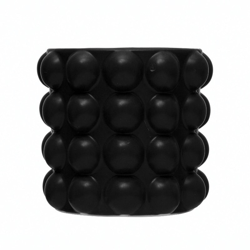 Matte Black Dot Planter