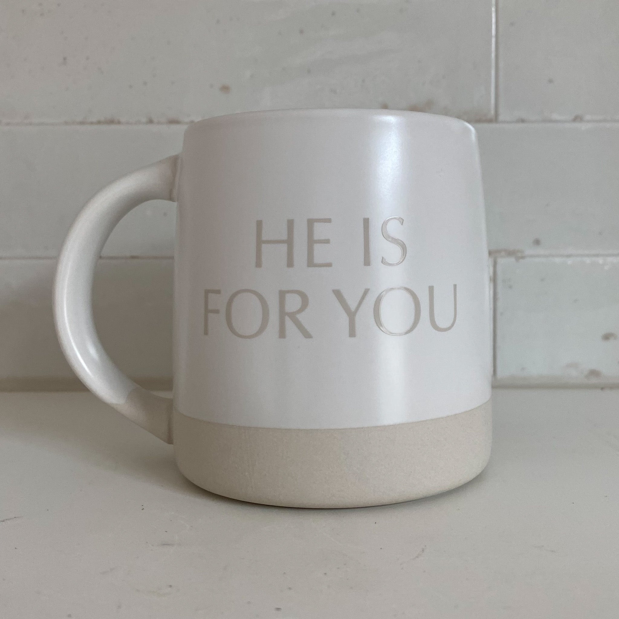 Magnolia Mug-He is For You