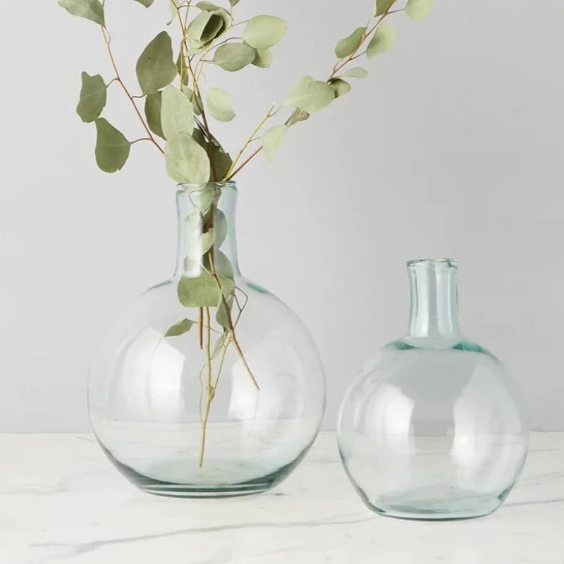 Clear Round Bottom Flask (2 Sizes)