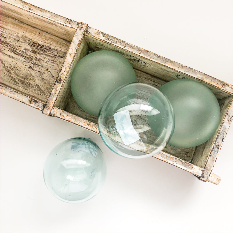 4" Recycled Glass Ball