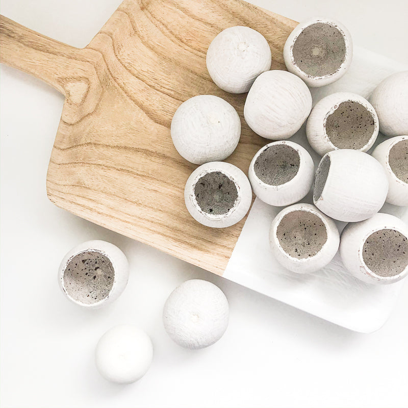 Dried Natural Bell Cups - 20 pieces