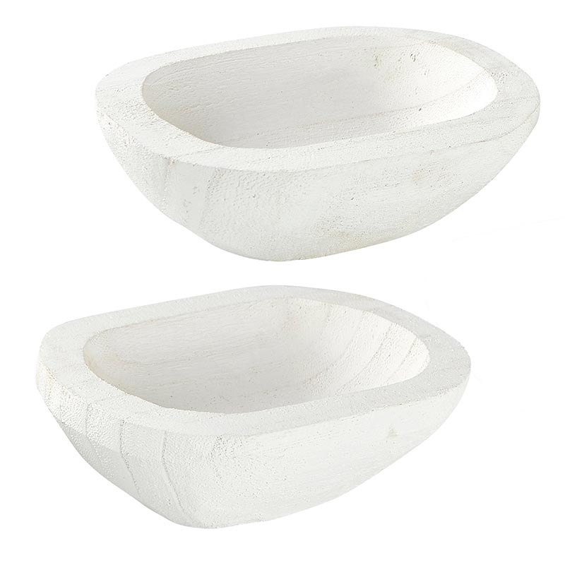 Mini White Paulownia Bowl