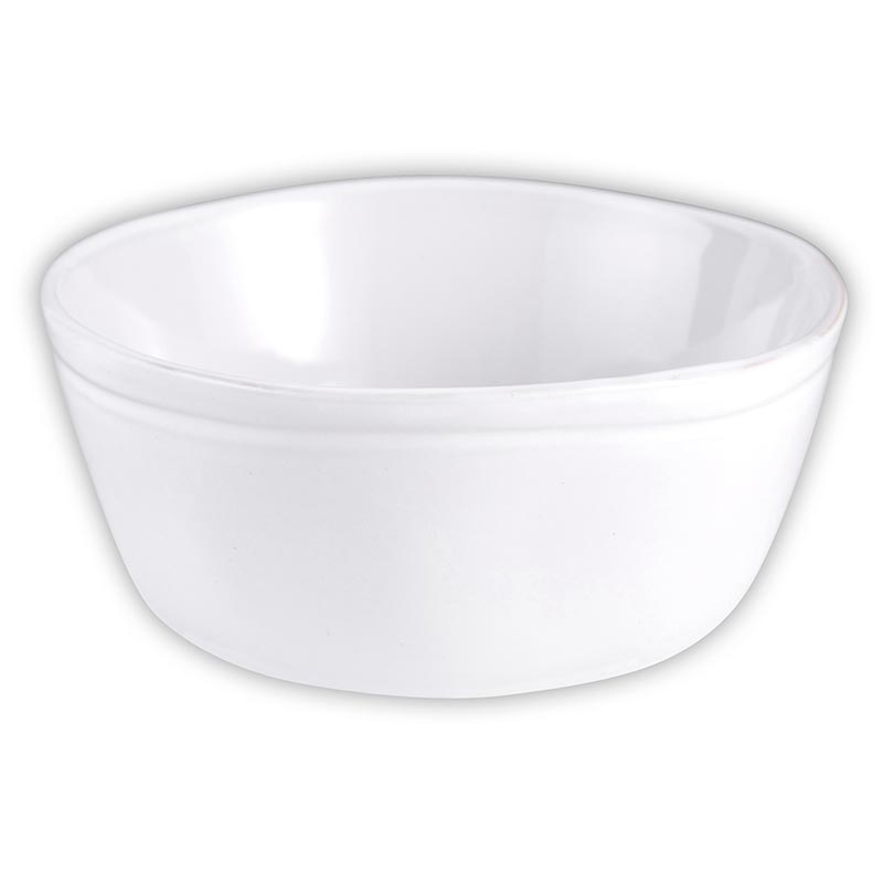 White Ceramic Dip Bowl