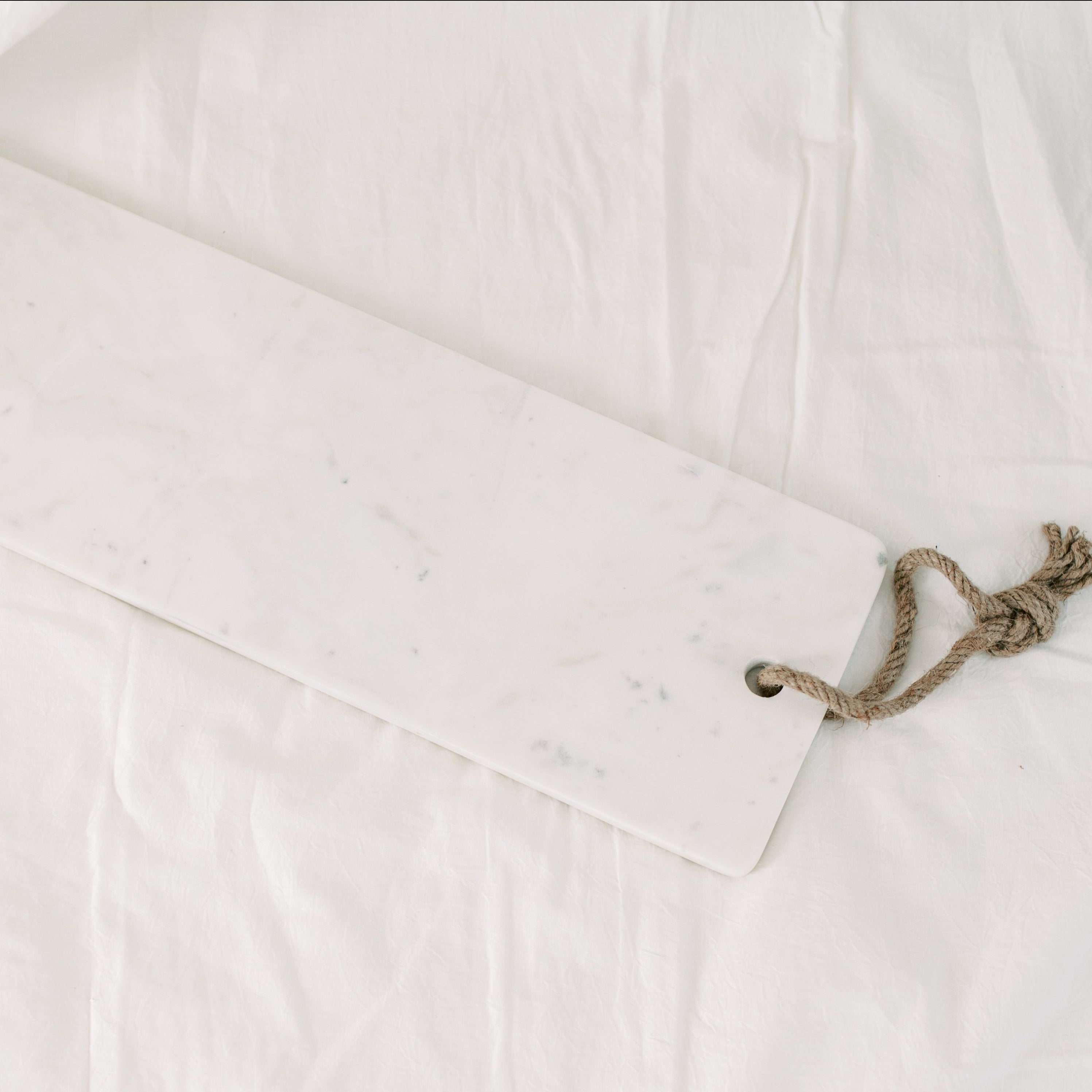 Long Marble Board with Rope Handle (2 Colors)
