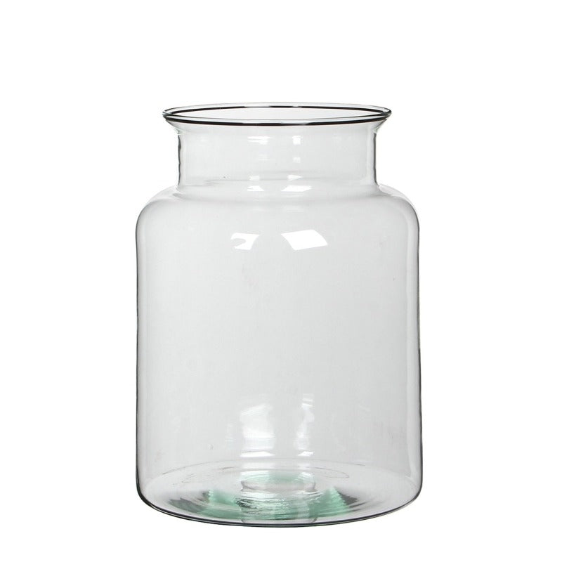 Traditional Clear Glass Vase (3 Sizes)