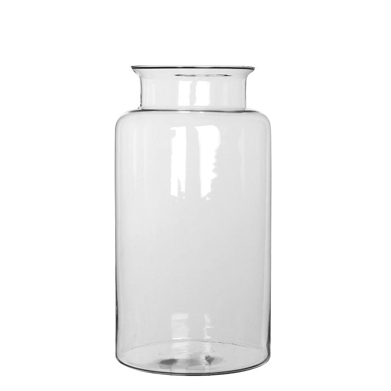 Traditional Clear Glass Vase (3 Sizes)