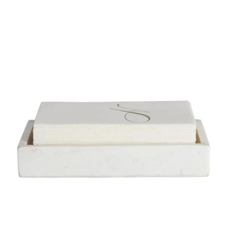 Marble Napkin Tray- 8.35"x4.4"x1.5"