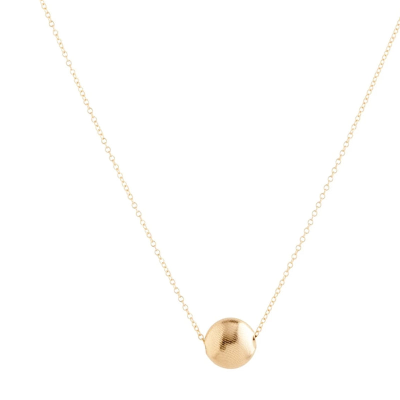 16" Gold Necklace- Honesty Charm