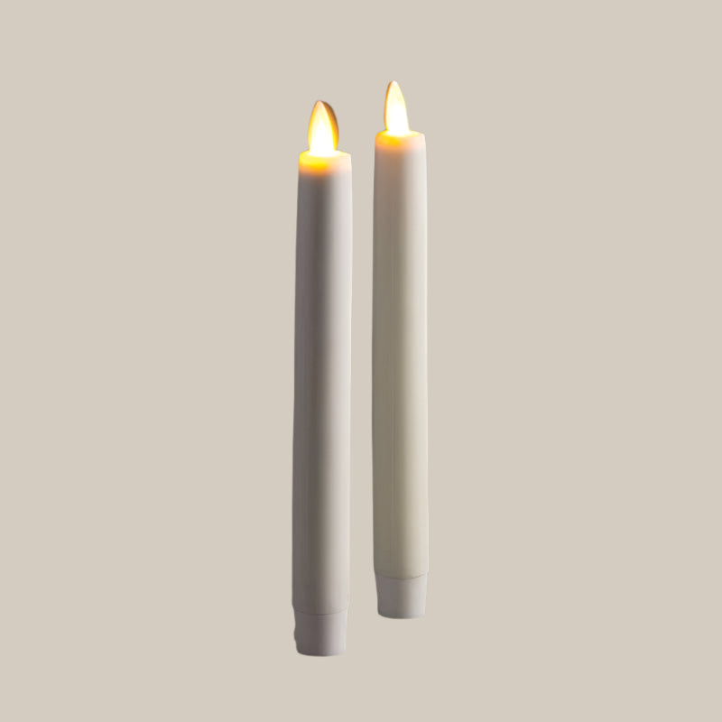 10.5" Moving Flame Taper Candle (Set of 2)