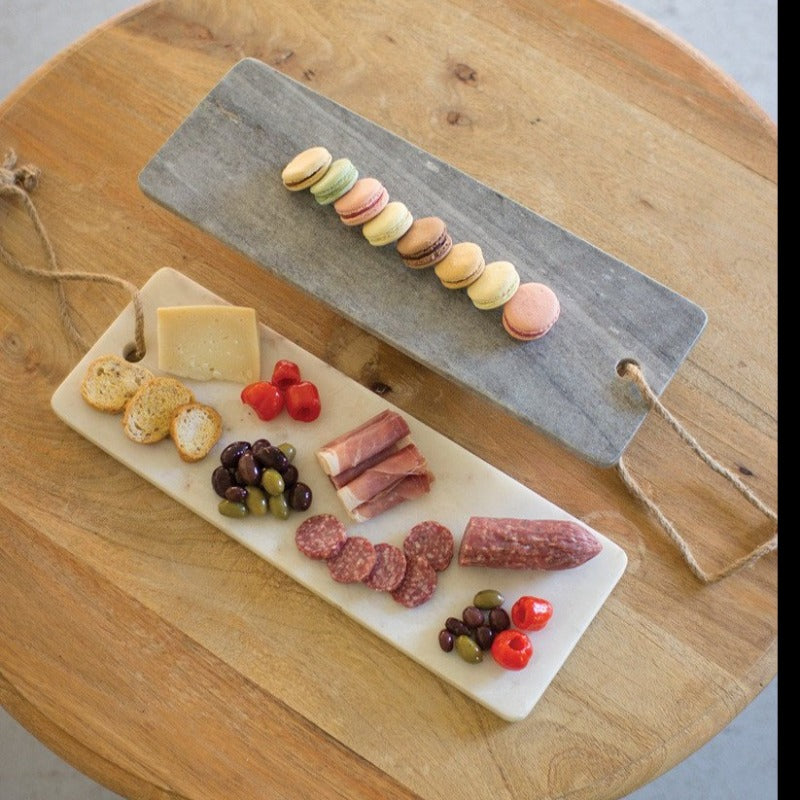 Long Marble Board with Rope Handle (2 Colors)