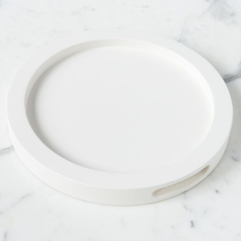 White Round Nesting Tray (2 Sizes)