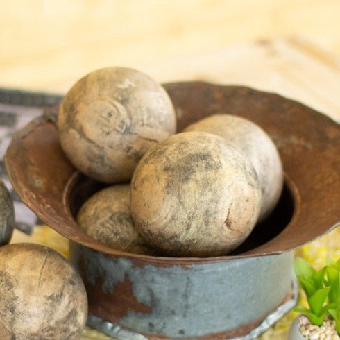Mango Wood Sphere (2 Sizes)