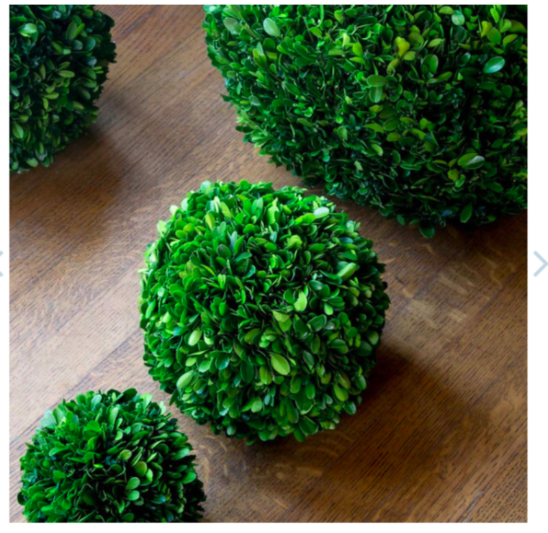 8" Boxwood Ball