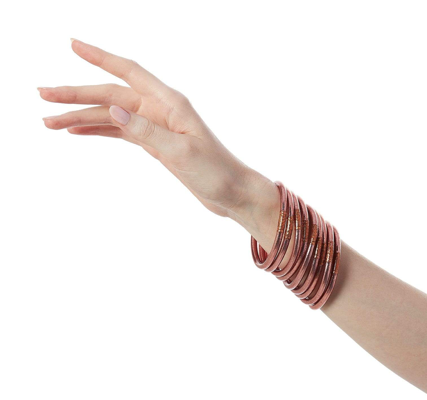 All Weather Bangles- Rose Gold