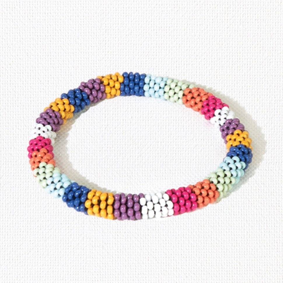 Stripe Bead Bracelet