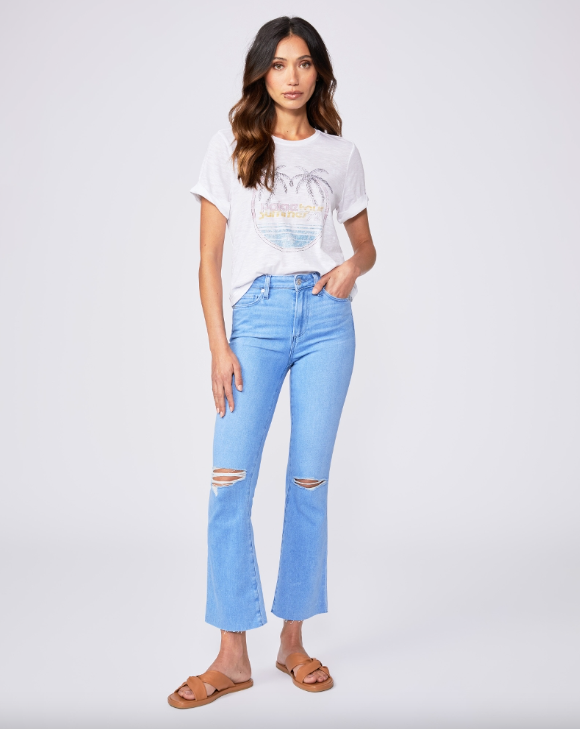 Claudine Raw Hem-Whammy- Final Sale
