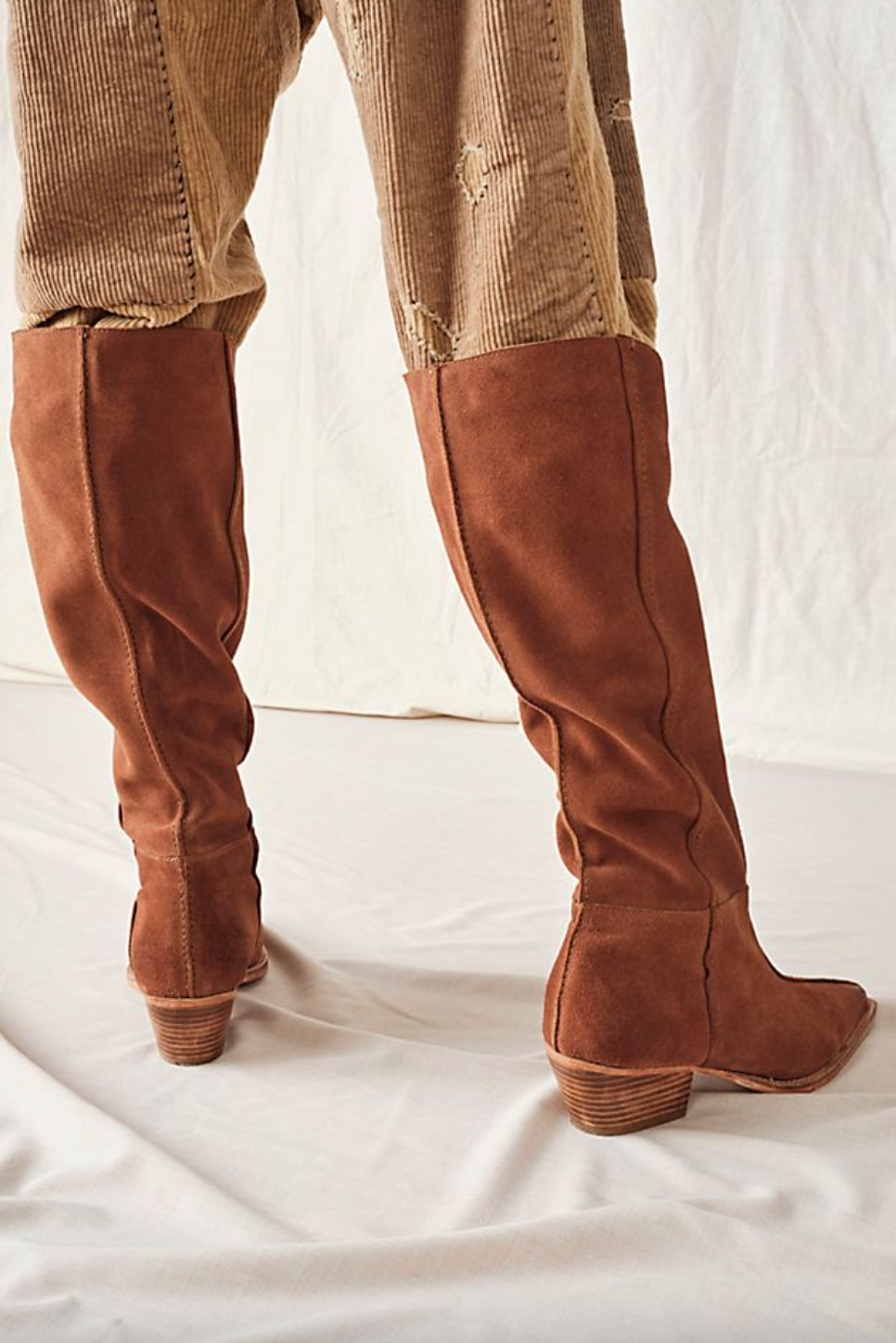 Sway Slouch Boot-Tan