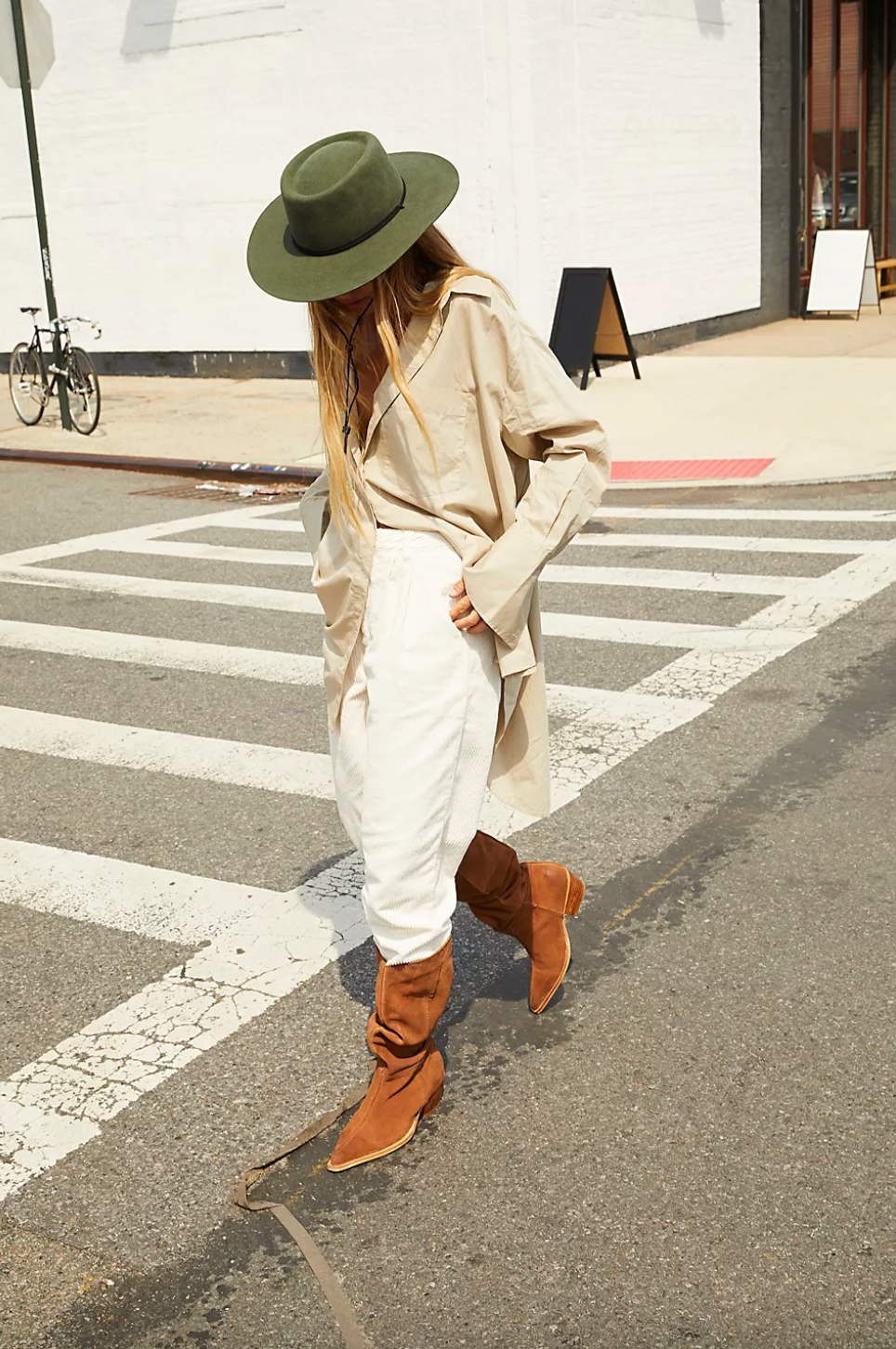 Sway Slouch Boot-Tan