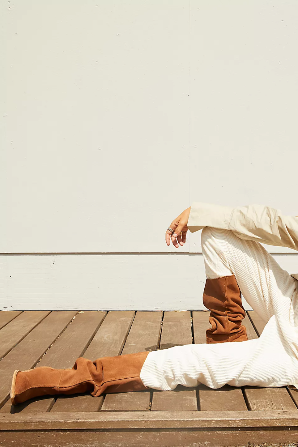 Sway Slouch Boot-Tan