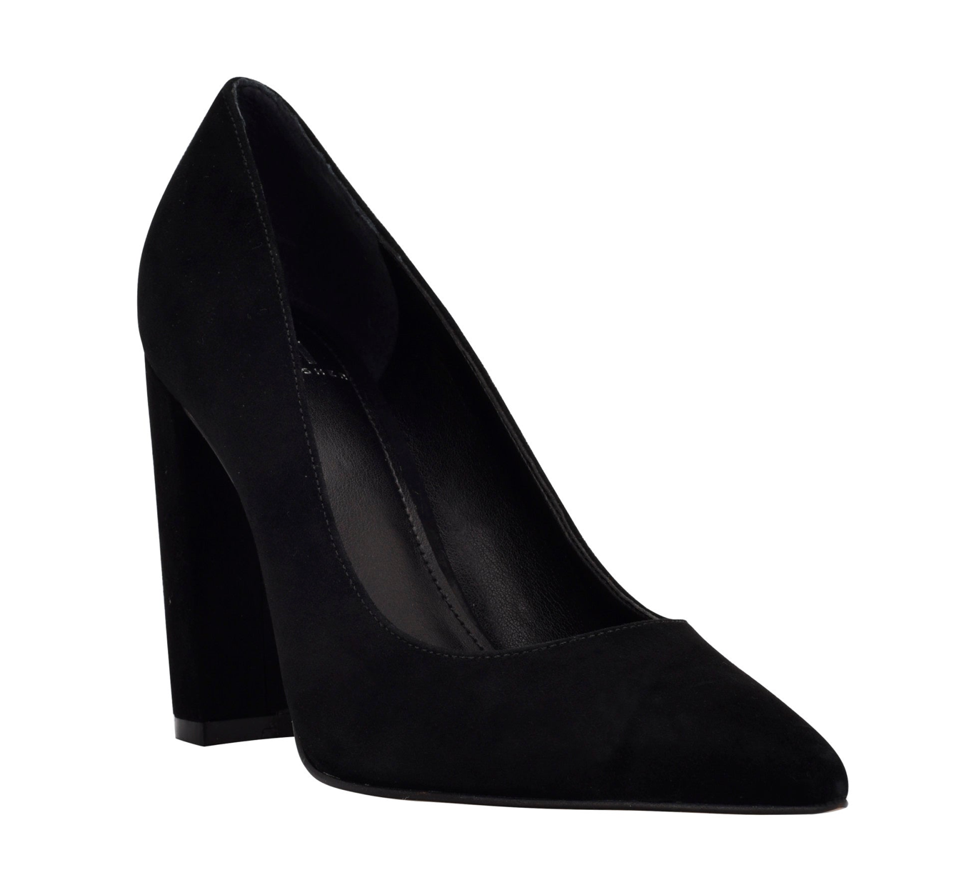 Abilene Heel-Black Suede