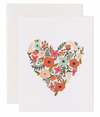 Floral Heart Card