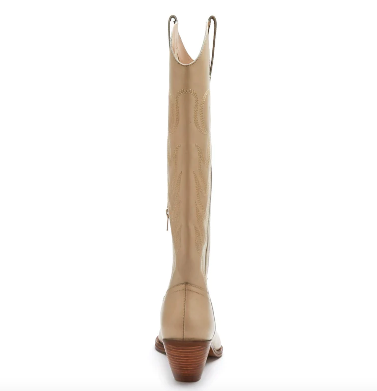 Agency Western Boot-Ivory