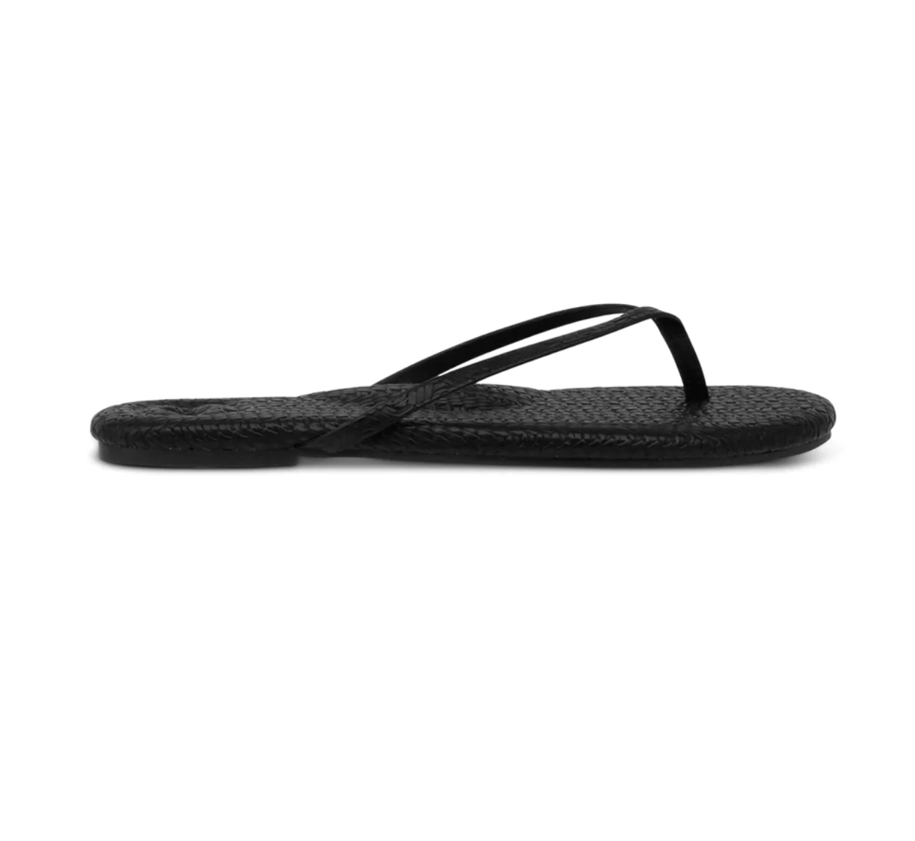 Indie Black Weave Sandal