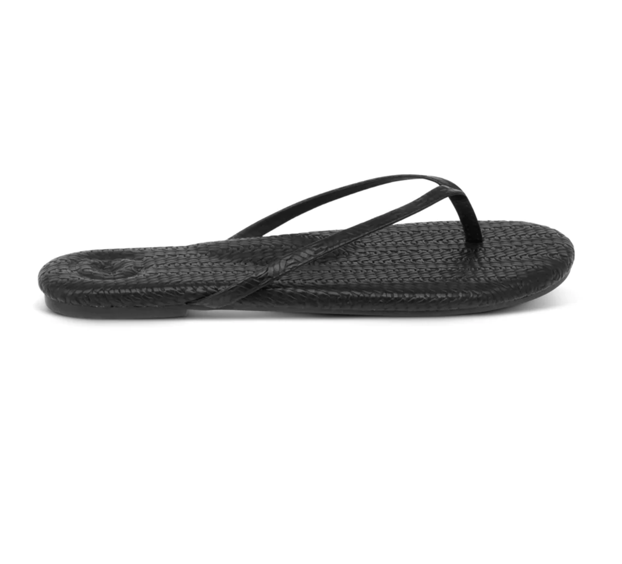 Indie Black Weave Sandal