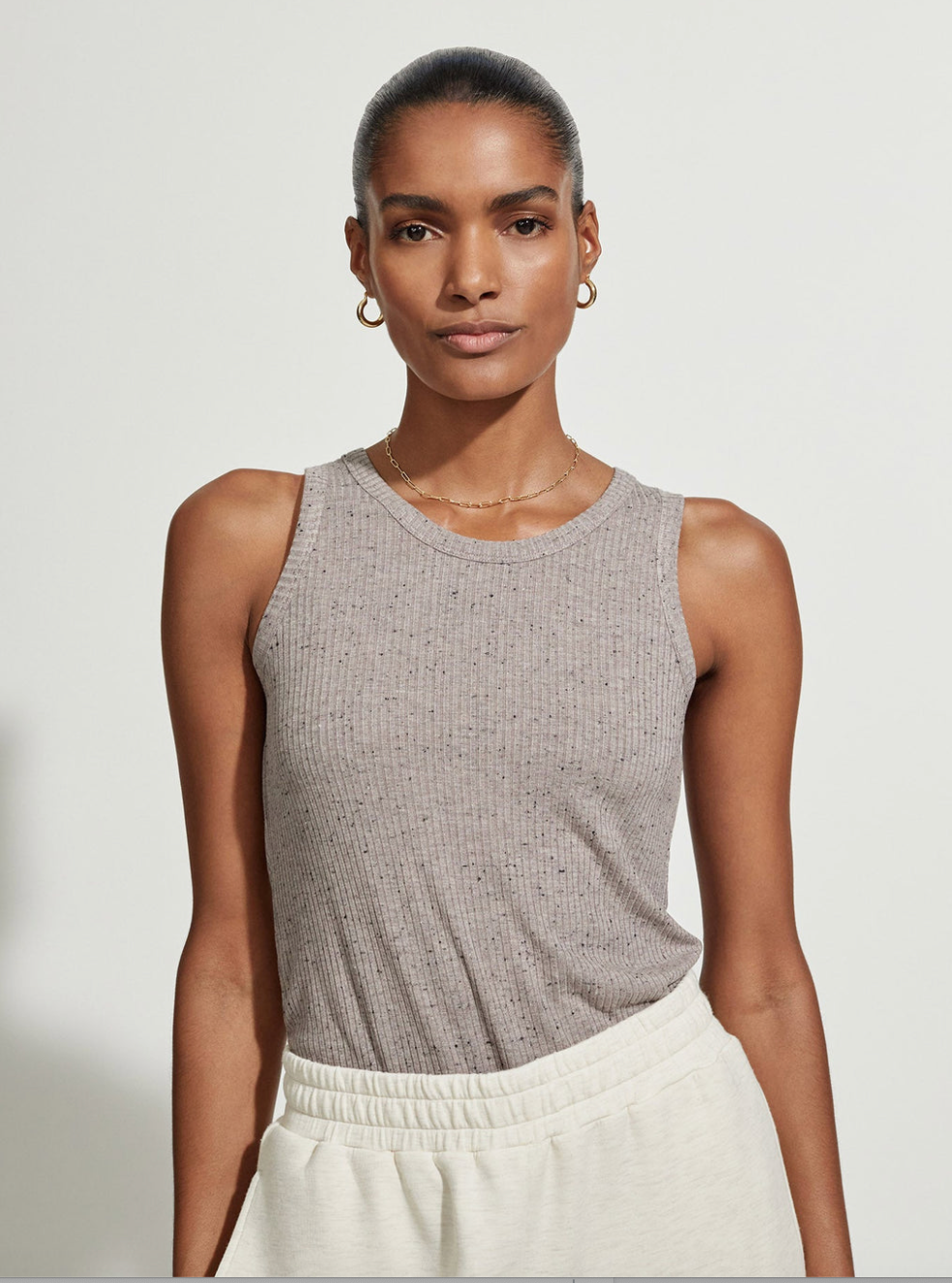 Eliza Tank-Taupe