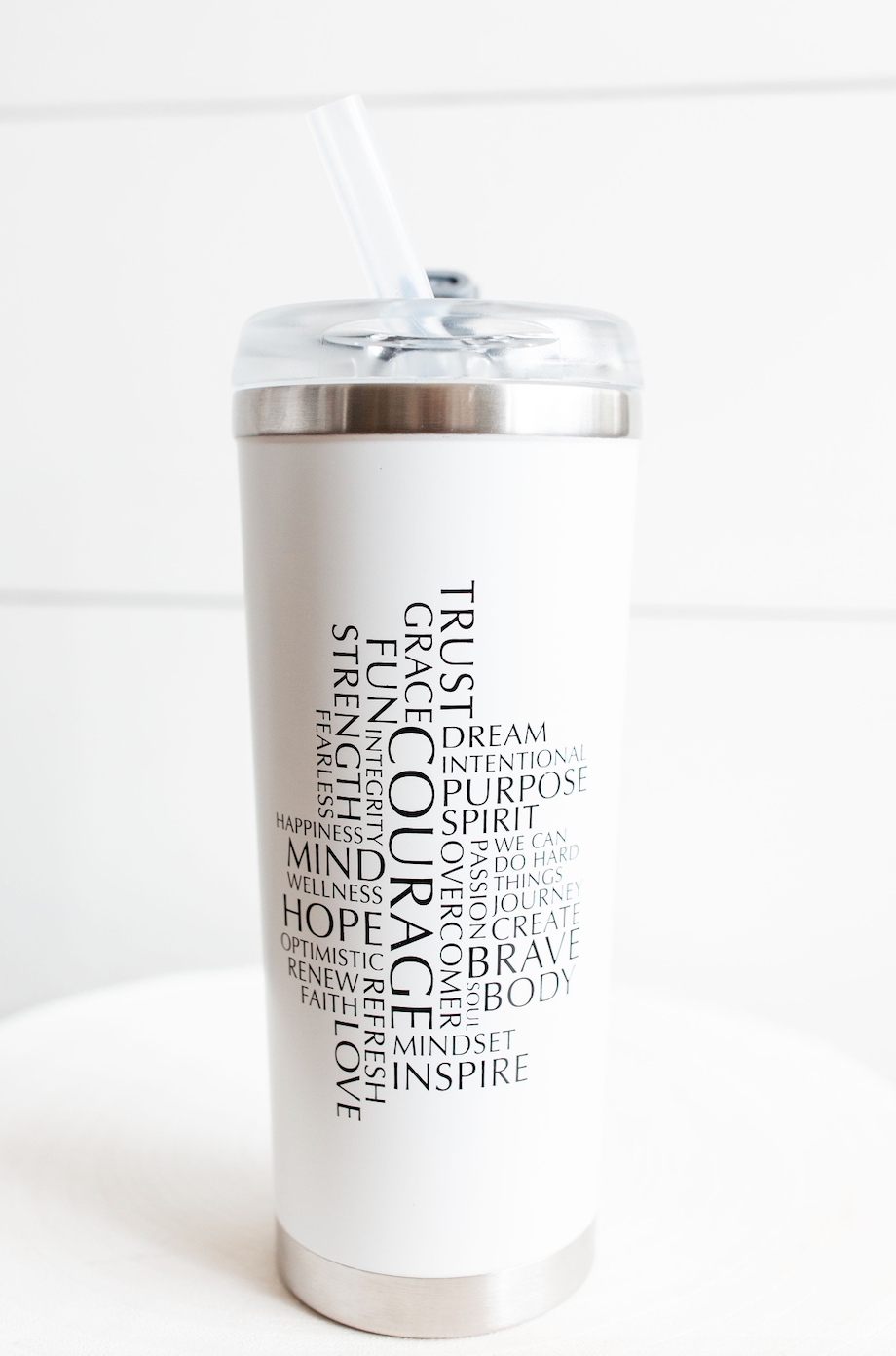 Word Cloud Tumbler