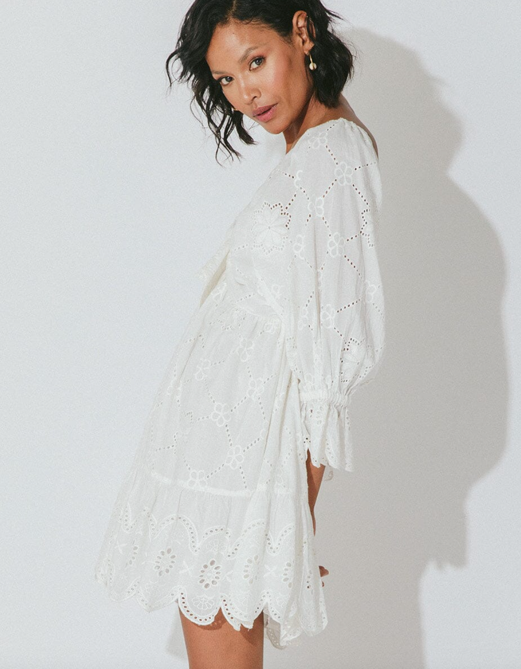 Leona Dress-Ivory-Final Sale