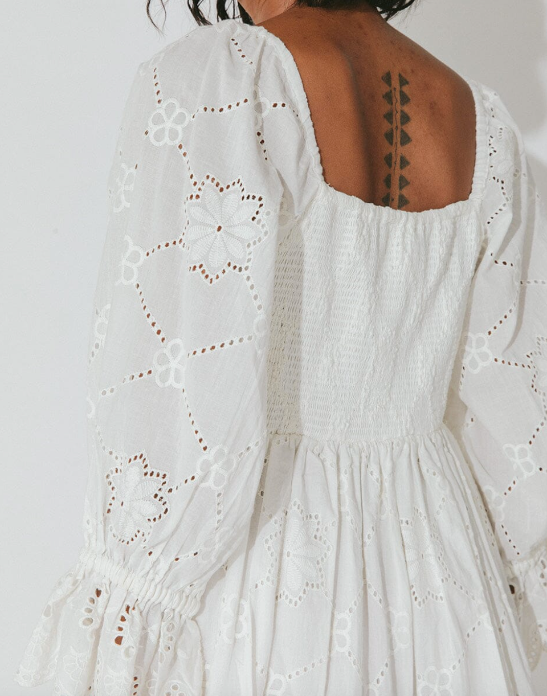 Leona Dress-Ivory-Final Sale