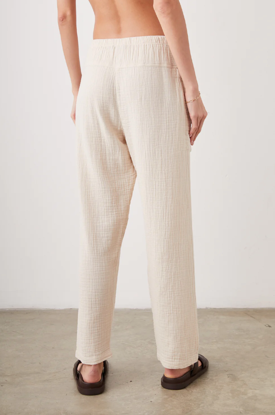 Darby Pant-Flax-Final Sale