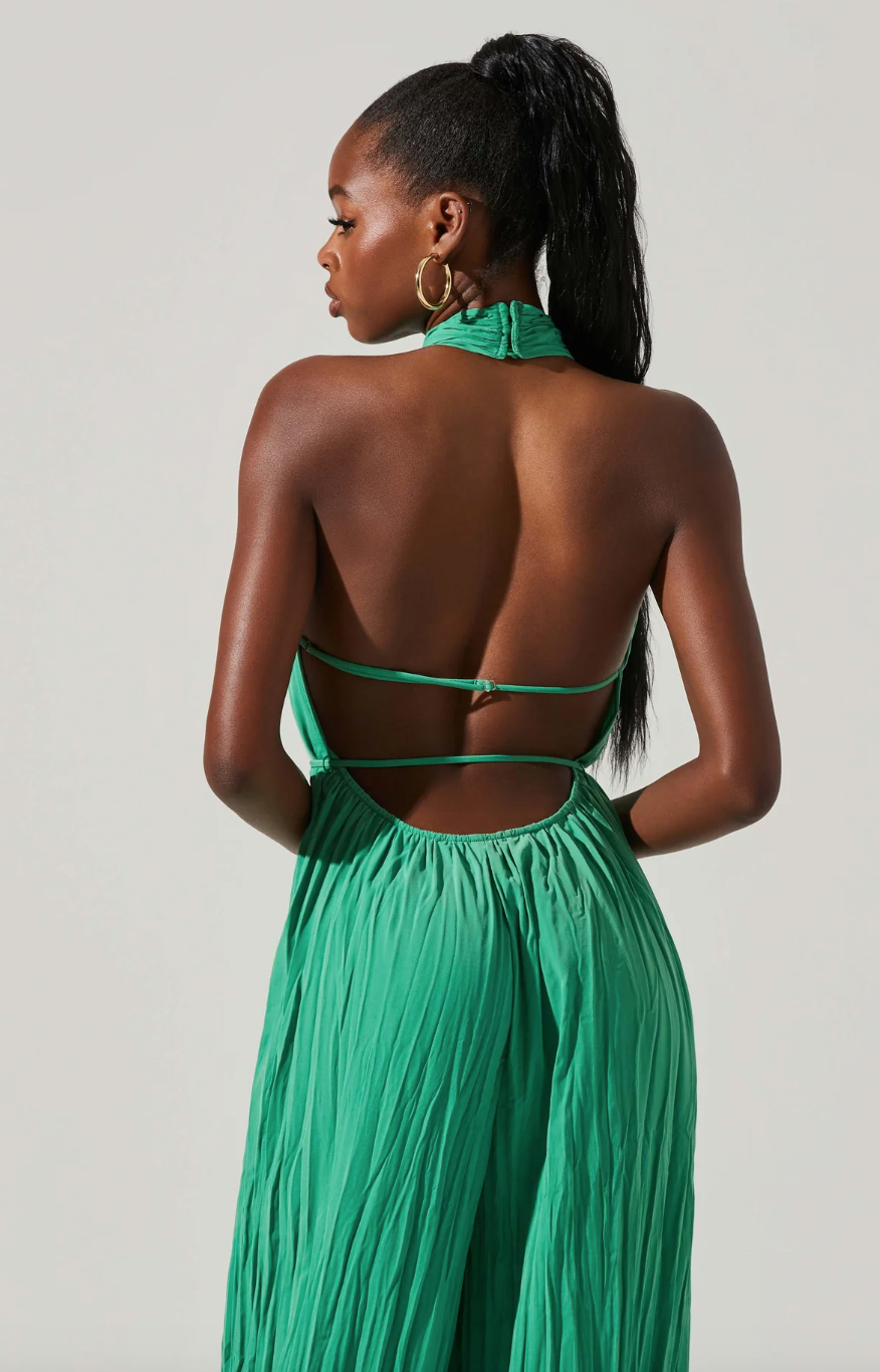 Damia Jumpsuit-Green